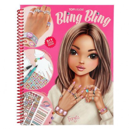 TOPModel Create your BLING BLING kleurboek, sieraden 13740