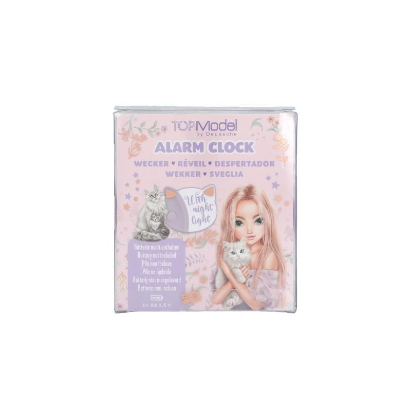 TOPModel wekker BLOOMING KITTY 14063