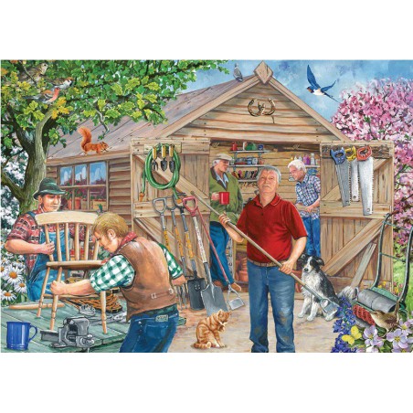 Our man shed, 500 XL stukjes House of Puzzels