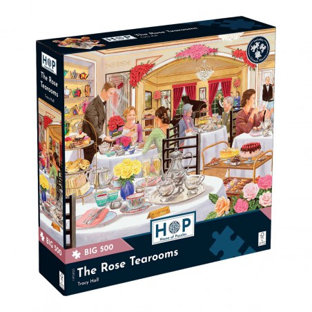 The rose tearooms House of Puzzels 500 XL stukjes