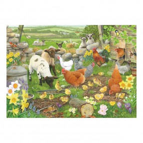 Spring chickens, 500 XL stukjes House of Puzzels
