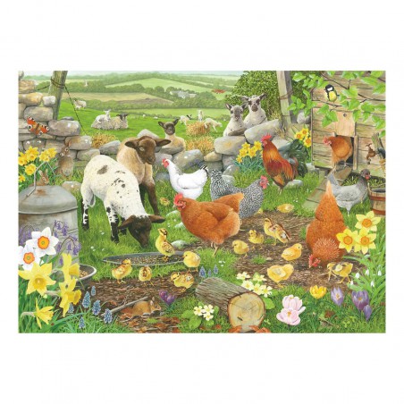 Spring chickens, 500 XL stukjes House of Puzzels