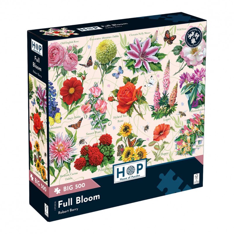 Full Bloom House of Puzzels 500 XL stukjes