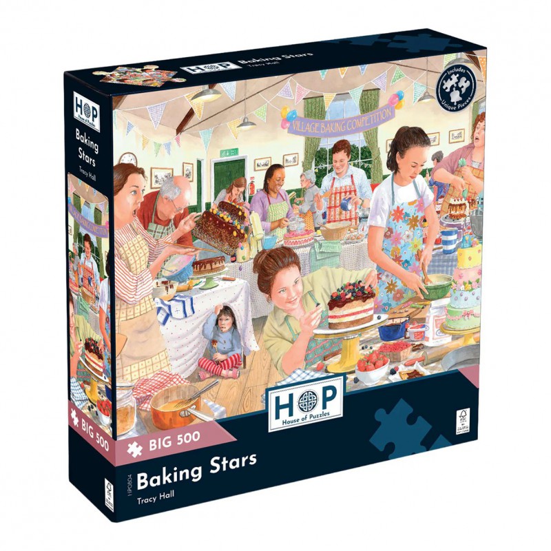 Baking stars House of Puzzels 500 XL stukjes