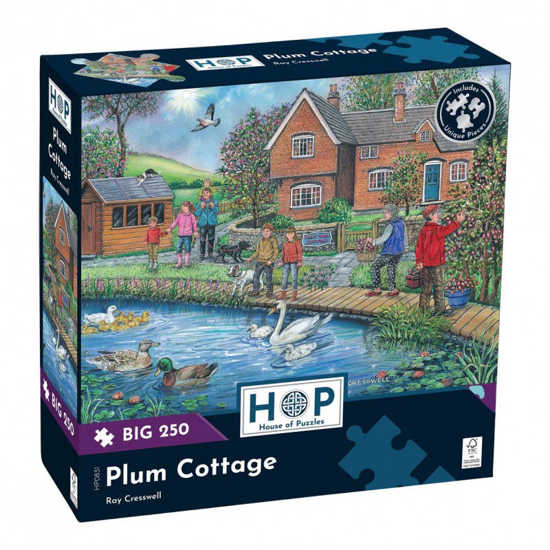 Plum Cottage Hop 250 stukjes XL
