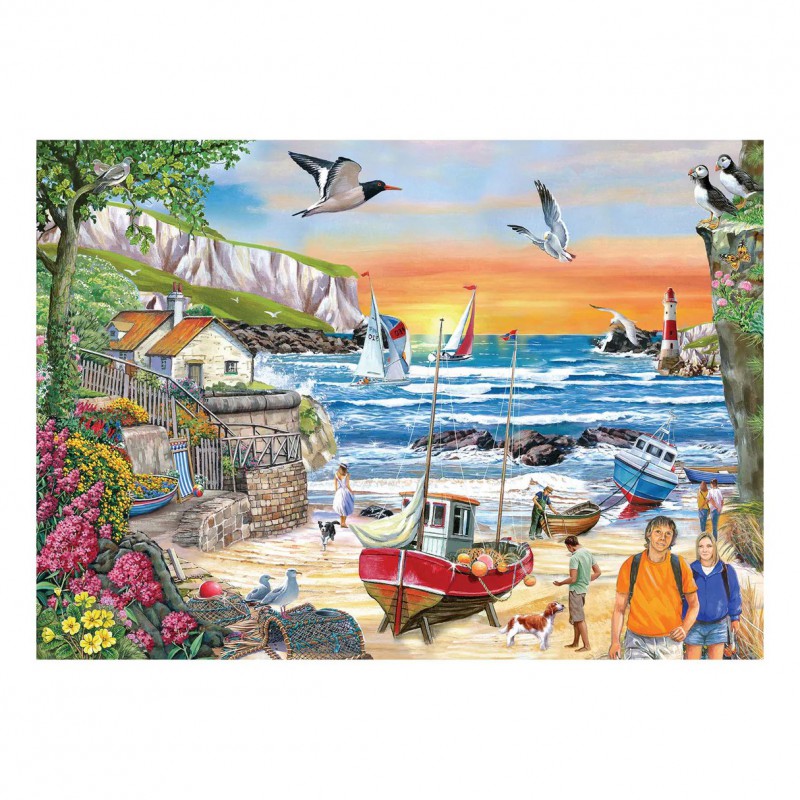 Seaside sunset, 250XL stukjes House of Puzzles