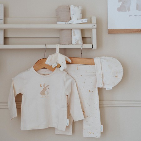 Kraamcadeau kleding set, beige maat 62/68 - Little Dutch