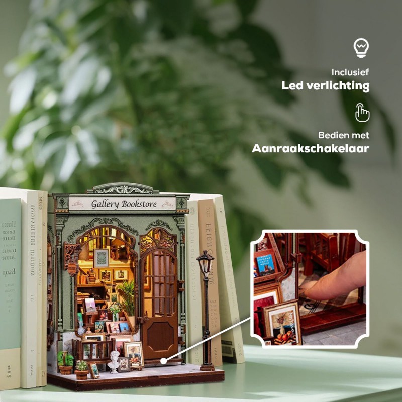 Gallery bookstore  Cutebee diy huisje