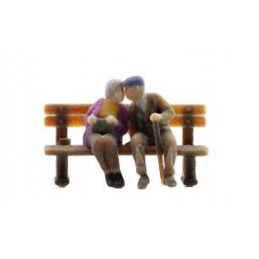 Senioren op een Bankje H0, Noch, 10435