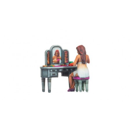 Vrouw aan de klaptafel H0, Noch, 10423