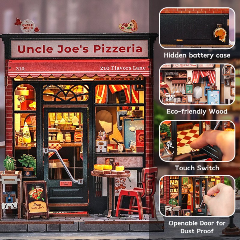 Uncle Joe's Pizzeria  Cutebee diy huisje