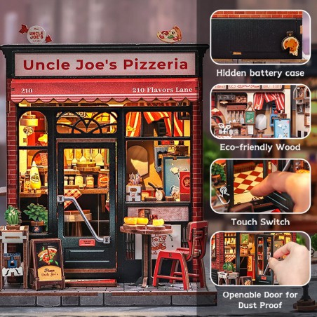 Uncle Joe's Pizzeria  Cutebee diy huisje