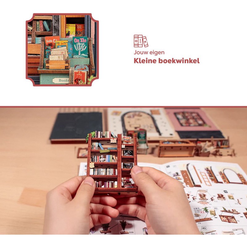 Jack's Bookery Cutebee diy huisje