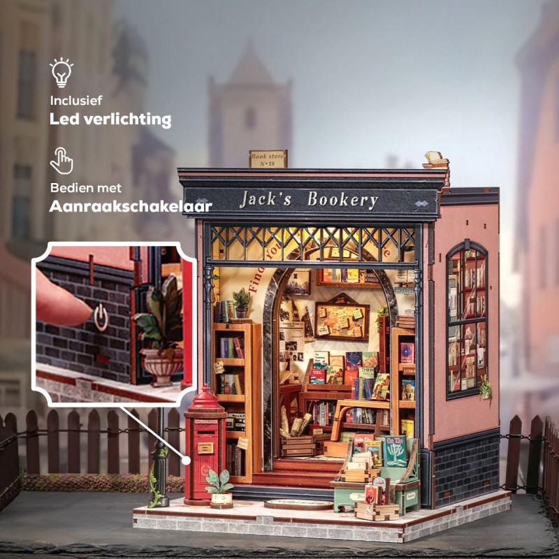 Jack's Bookery Cutebee diy huisje