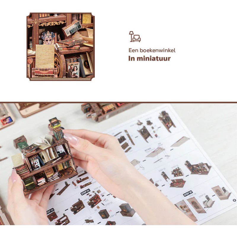 Drama Bookshop Cutebee diy huisje