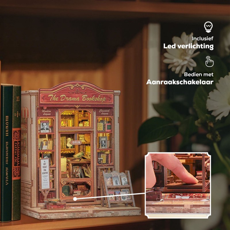 Drama Bookshop Cutebee diy huisje