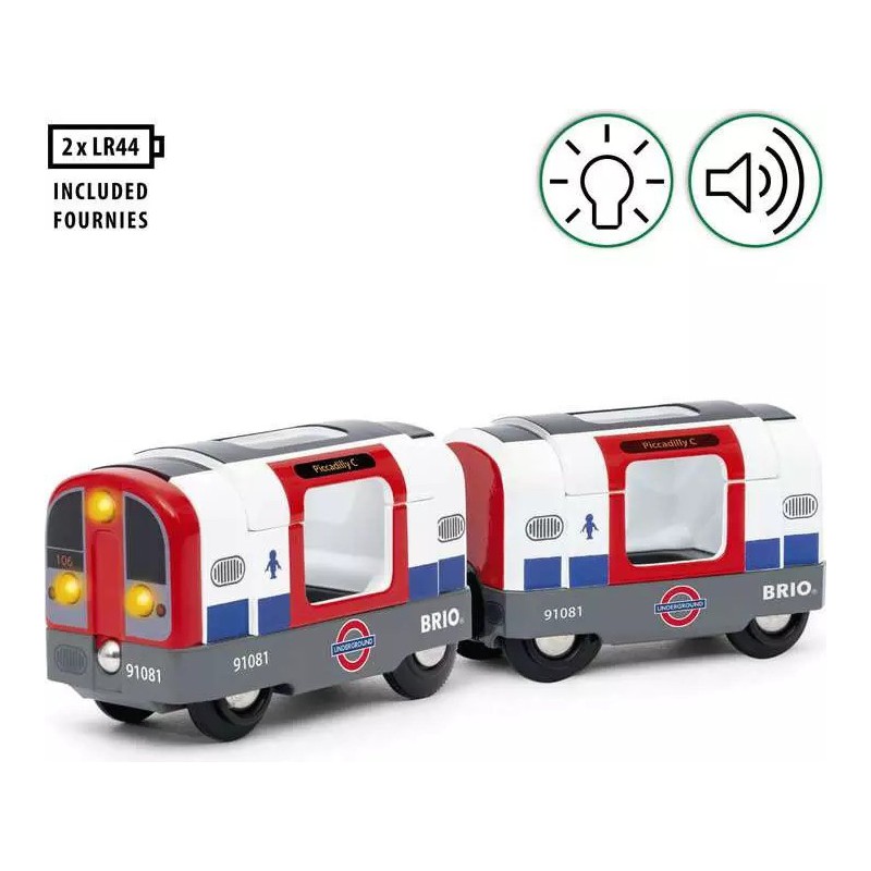 Brio - 36085 Treinen van de wereld: De metro van Londen