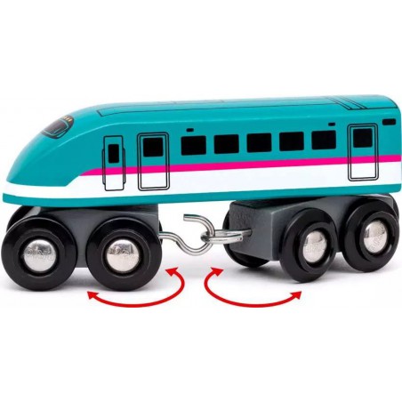 Brio - 36086 Treinen van de wereld: Shinkansen Series E5 Hayabusa-trein