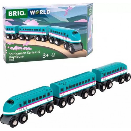 Brio - 36086 Treinen van de wereld: Shinkansen Series E5 Hayabusa-trein