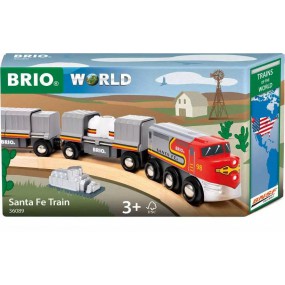 Brio - 36089 Treinen van de wereld: Santa Fe trein