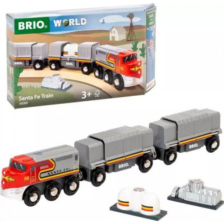 Brio - 36089 Treinen van de wereld: Santa Fe trein