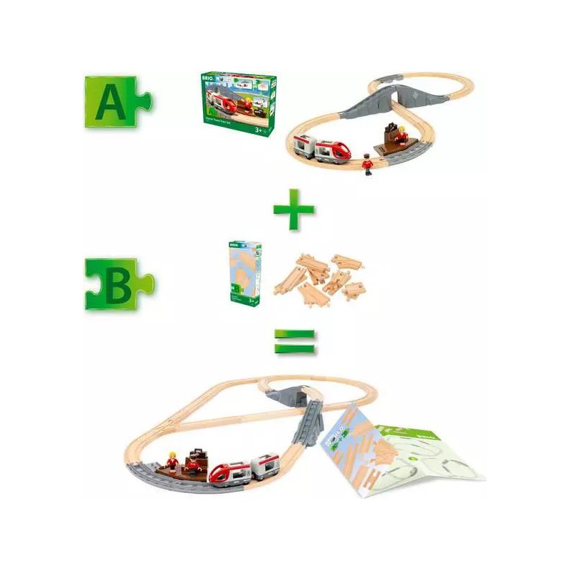 Brio - 36099 Set rails voor beginners B
