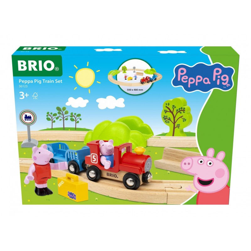 Brio - 36123 Peppa Big trein set