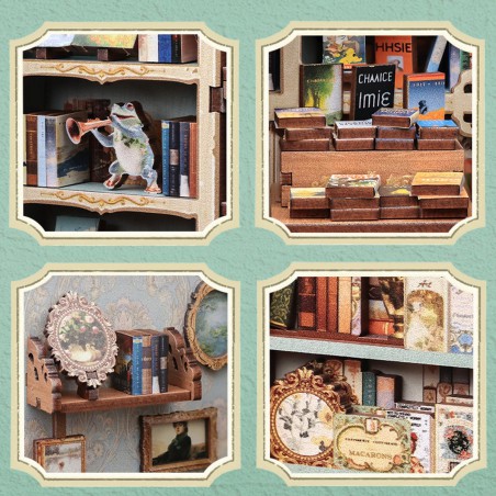 Muse Bookstore Cutebee diy huisje