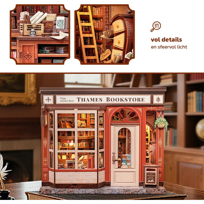 Thames Bookstore Cutebee diy huisje