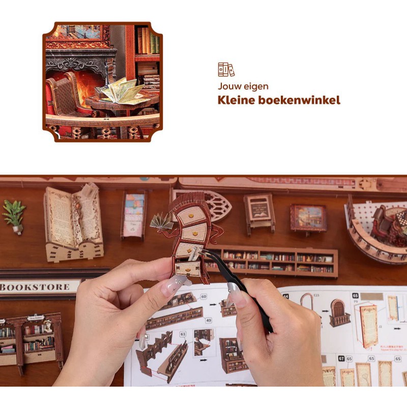 Thames Bookstore Cutebee diy huisje