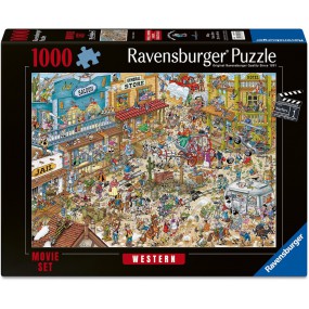 Filmset 1: Western, 1000 stukjes Ravensburger
