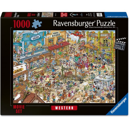 Filmset 1: Western, 1000 stukjes Ravensburger