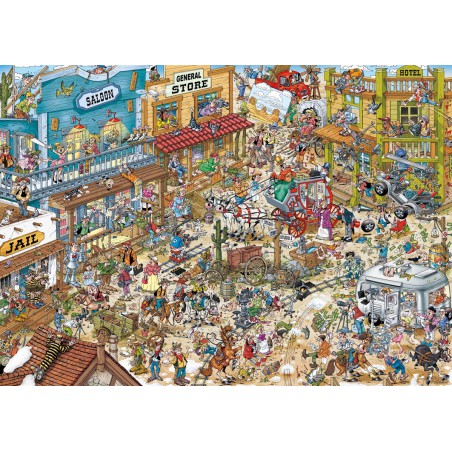 1000stukjes Ravensburger Filmset 1: Western