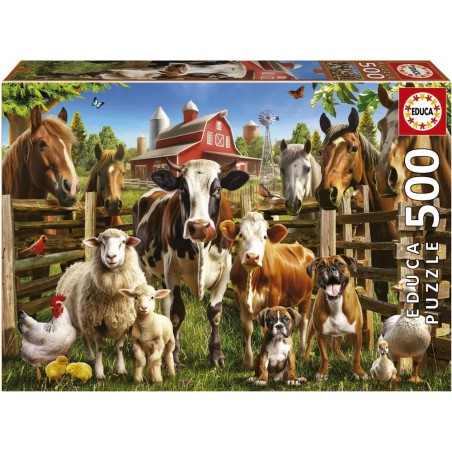 Farmyard buddies, Educa 500stukjes