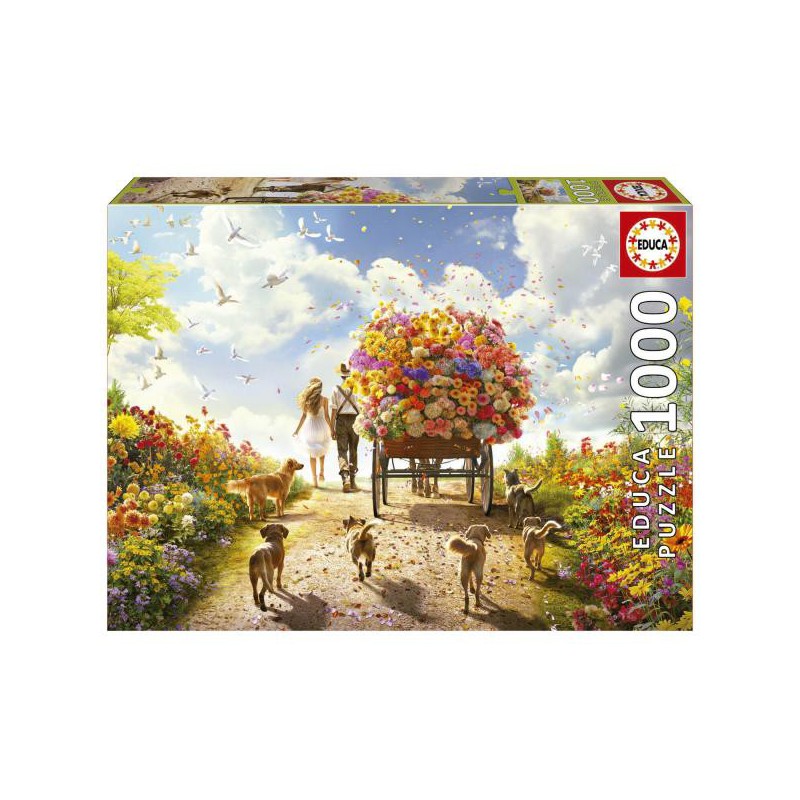 Carrying Flowers, Educa 1000stukjes