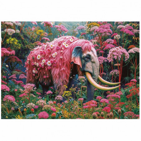 Floral elephant Educa Puzzel 500stukjes