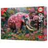 Floral elephant, Educa 500stukjes