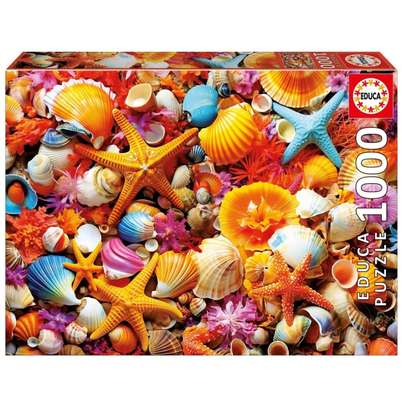 Shell Collage Educa Puzzel 1000stukjes   Afm. 48x68cm