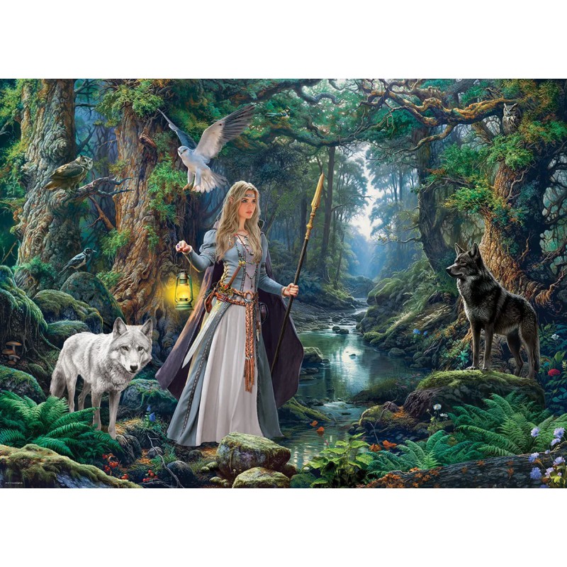 fantasy forest1000stukjes, eurographics puzzel,