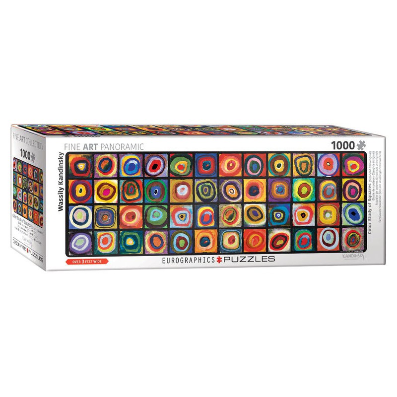 Color Study of Squares , Panorama , Eurographics 1000stukjes