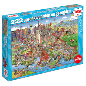 222 Spreekwoorden en Gezegden, 1000stukjes