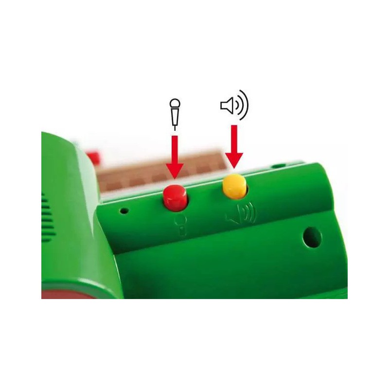 Brio - 33578 Treinstation met geluidsopname functie