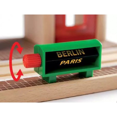 Brio - 33578 Treinstation met geluidsopname functie