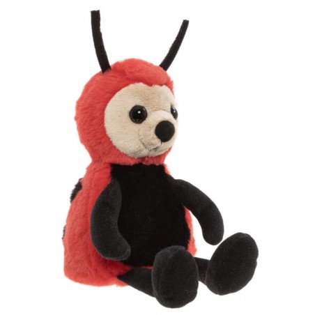 Leaf Ladybird Rose Red - Charlie Bears