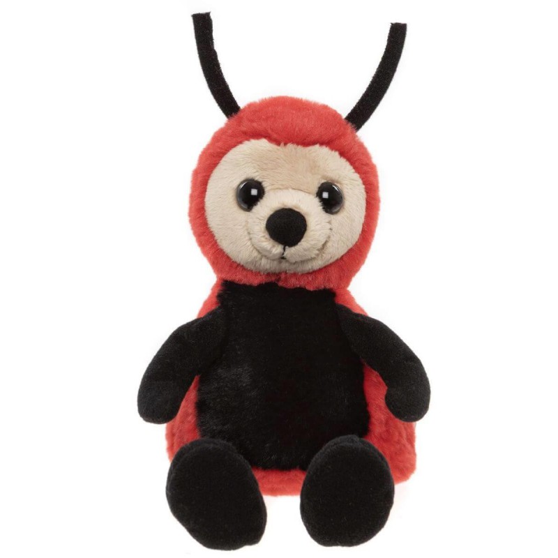 Leaf Ladybird Rose Red - Charlie Bears