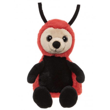 Leaf Ladybird Rose Red - Charlie Bears