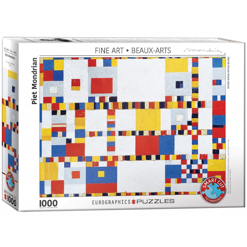 Mondriaan – Victory Boogie Woogie, Eurographics 1000stukjes