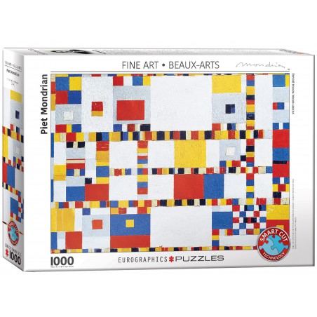 Mondriaan – Victory Boogie Woogie, Eurographics 1000stukjes