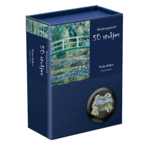 Waterlelies, houten puzzel, 50 stukjes
