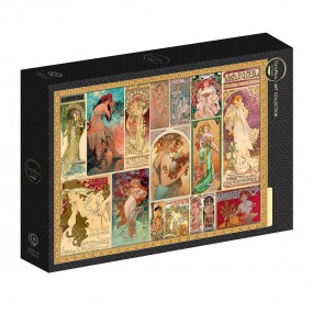 Alfons Mucha Collage, Grafika (2000)